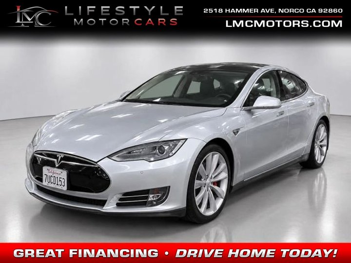 2014 TESLA MODEL S for sale in NORCO
