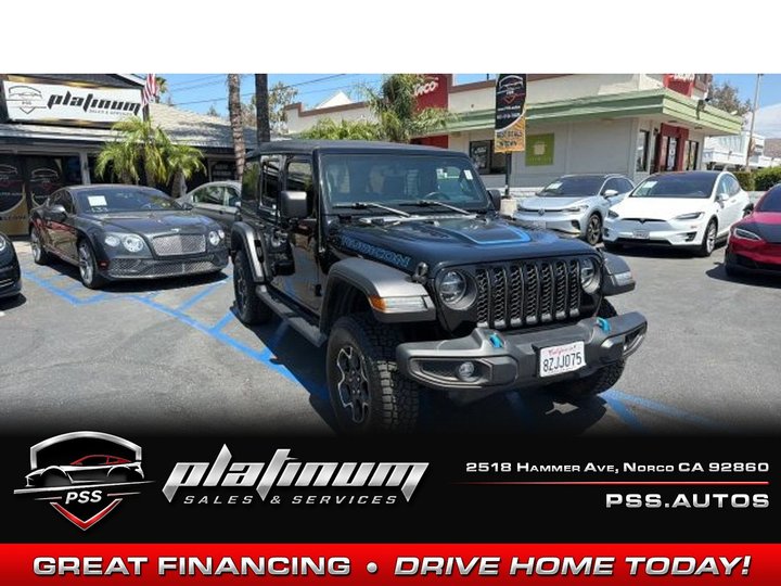 2021 JEEP WRANGLER UNLIMITED 4XE for sale in NORCO