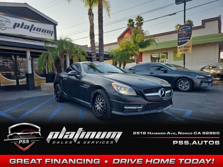 2014 MERCEDES-BENZ SLK-CLASS for sale in NORCO