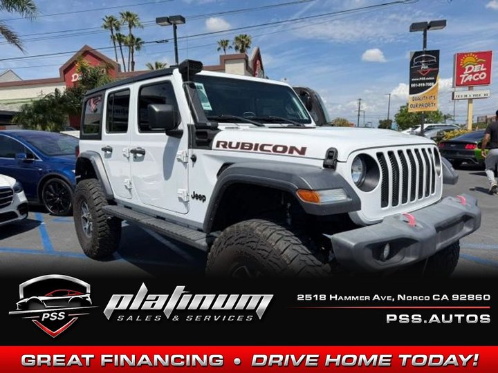 2021 JEEP WRANGLER UNLIMITED for sale in NORCO