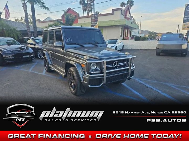 2015 MERCEDES-BENZ G-CLASS for sale in NORCO