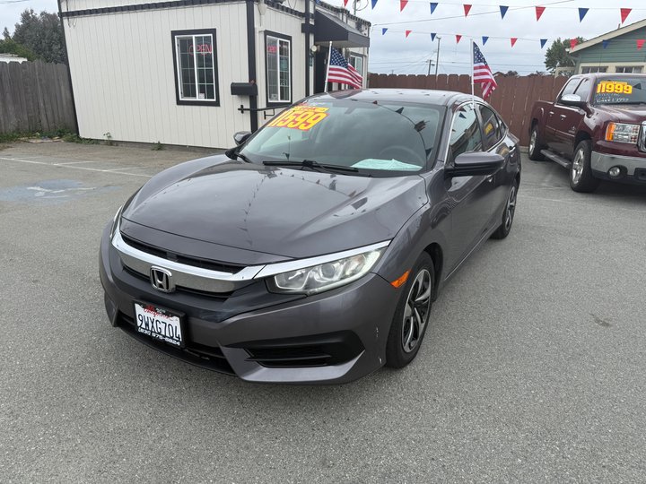 2018 HONDA CIVIC for sale in SALINAS