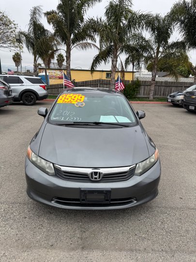2012 HONDA CIVIC for sale in SALINAS