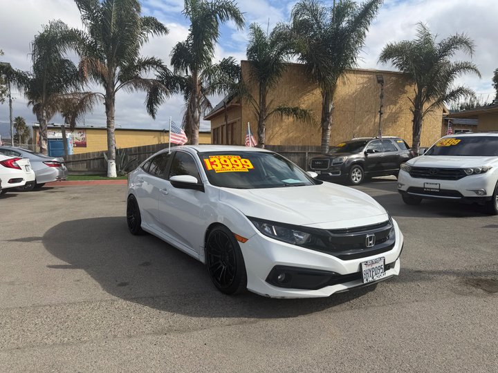 2019 HONDA CIVIC for sale in SALINAS