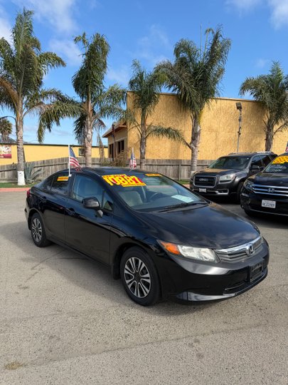 2012 HONDA CIVIC for sale in SALINAS