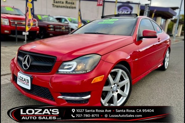 2012 MERCEDES-BENZ C-CLASS for sale in SANTA ROSA