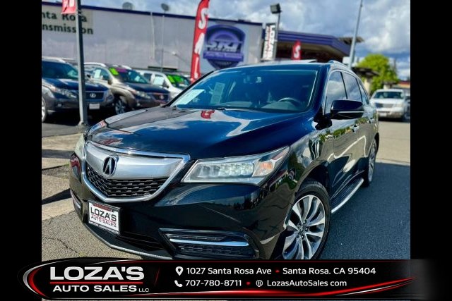 2014 ACURA MDX for sale in SANTA ROSA