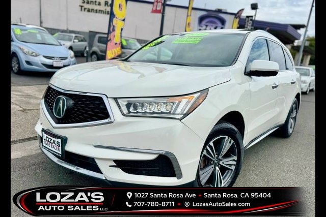 2017 ACURA MDX for sale in SANTA ROSA
