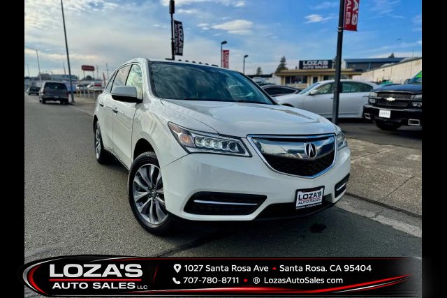 2014 ACURA MDX for sale in SANTA ROSA