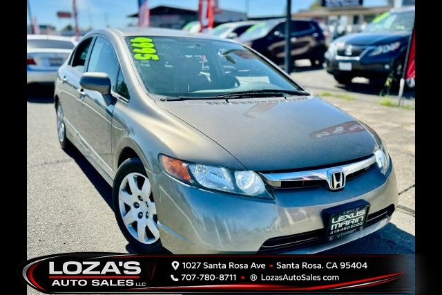 2007 HONDA CIVIC for sale in SANTA ROSA