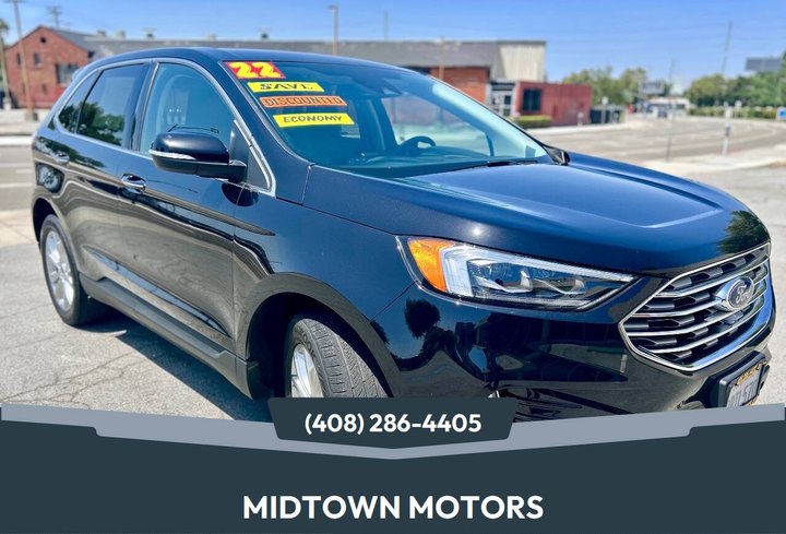 Agate Black, 2022 Ford Edge Image 