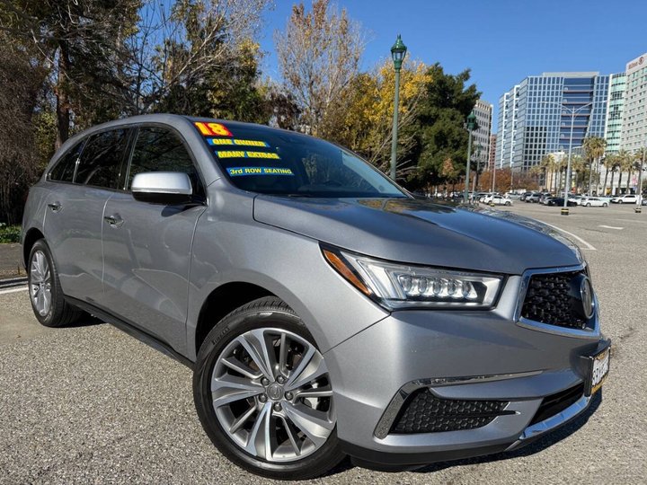 Lunar Silver Metallic, 2018 Acura MDX Image 