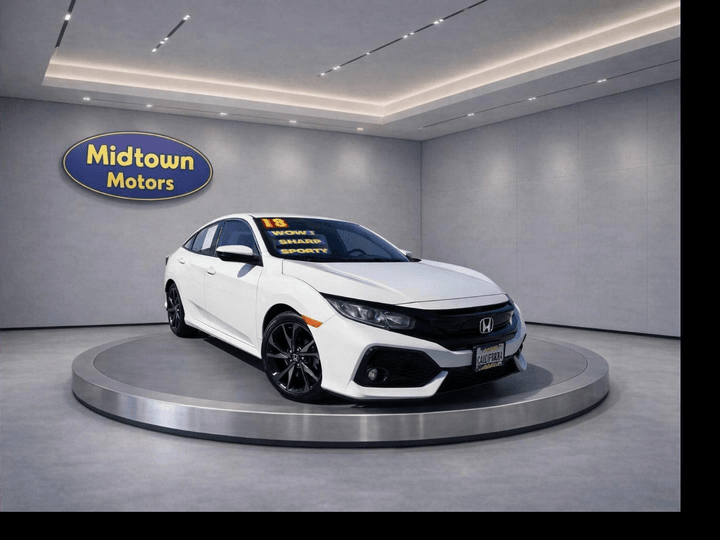 2018 HONDA CIVIC for sale in SAN JOSE