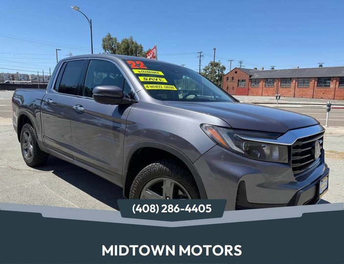 Modern Steel Metallic, 2022 Honda Ridgeline Image 