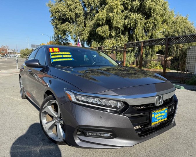Modern Steel Metallic, 2018 Honda Accord Image 