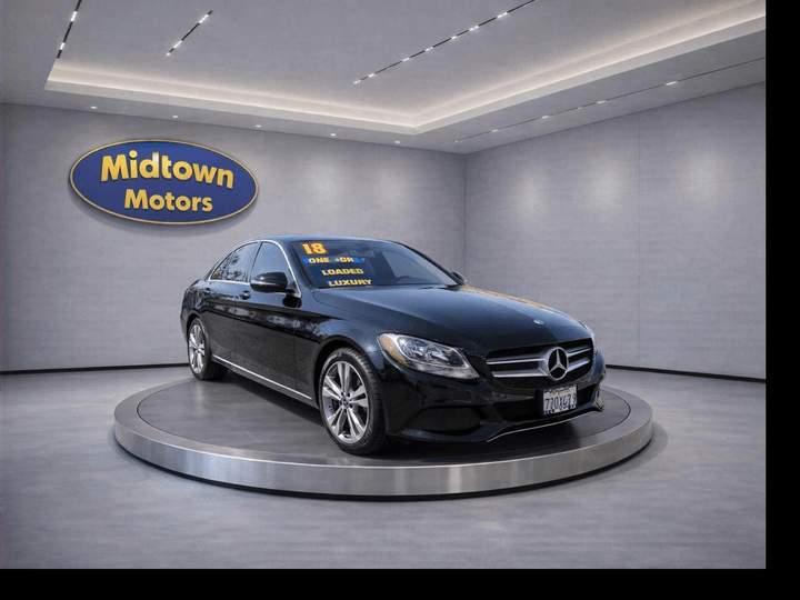 2018 MERCEDES-BENZ C-CLASS for sale in SAN JOSE