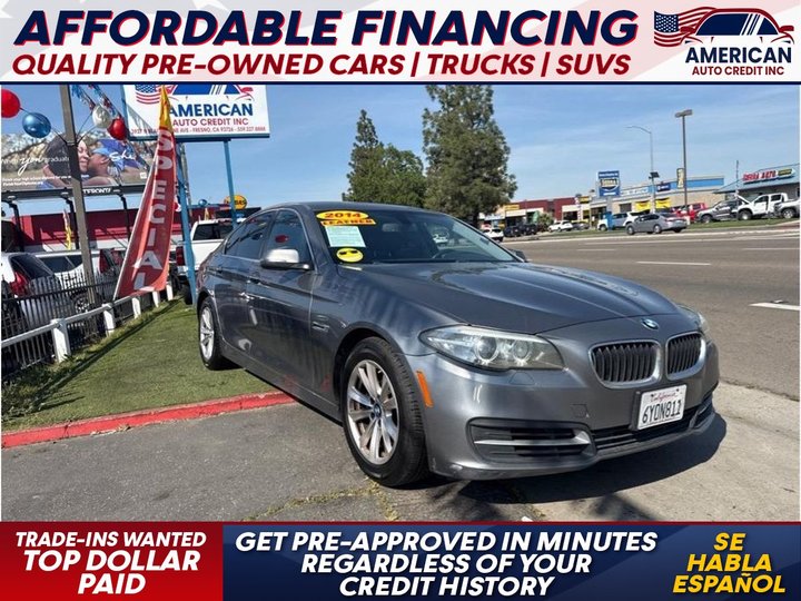 2014 BMW 5 SERIES for sale in FRESNO