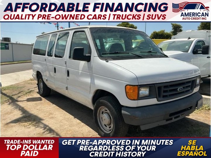 2005 FORD E150 SUPER DUTY PASSENGER for sale in FRESNO