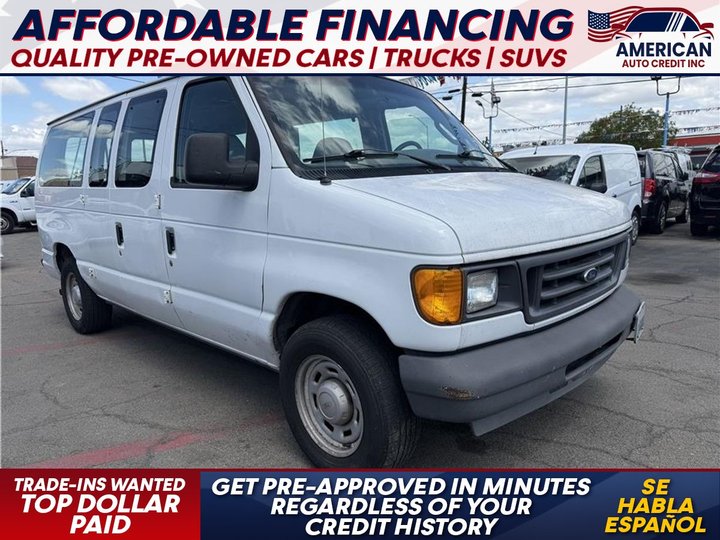 2005 FORD E150 SUPER DUTY PASSENGER for sale in FRESNO