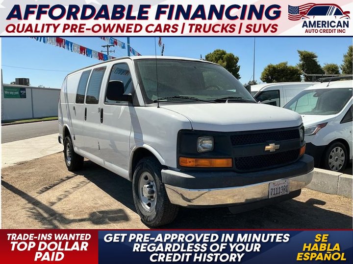 2014 CHEVROLET EXPRESS 2500 CARGO for sale in FRESNO