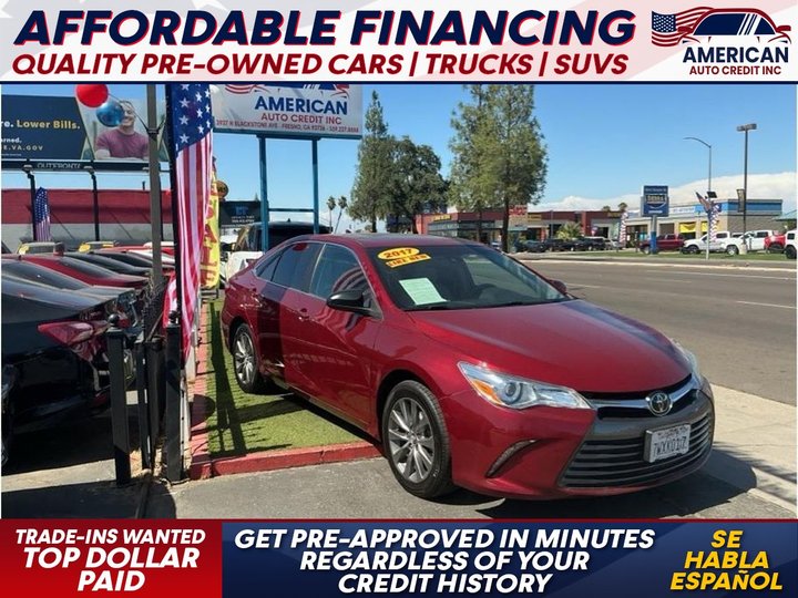 2017 TOYOTA CAMRY for sale in FRESNO