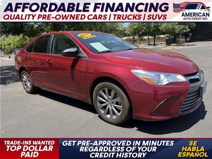 2017 TOYOTA CAMRY for sale in FRESNO