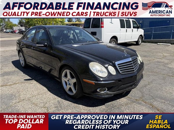2009 MERCEDES-BENZ E-CLASS for sale in FRESNO