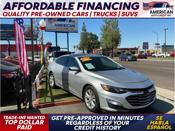 2019 CHEVROLET MALIBU for sale in FRESNO