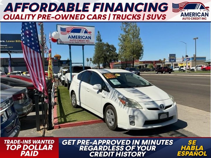 2011 TOYOTA PRIUS for sale in FRESNO