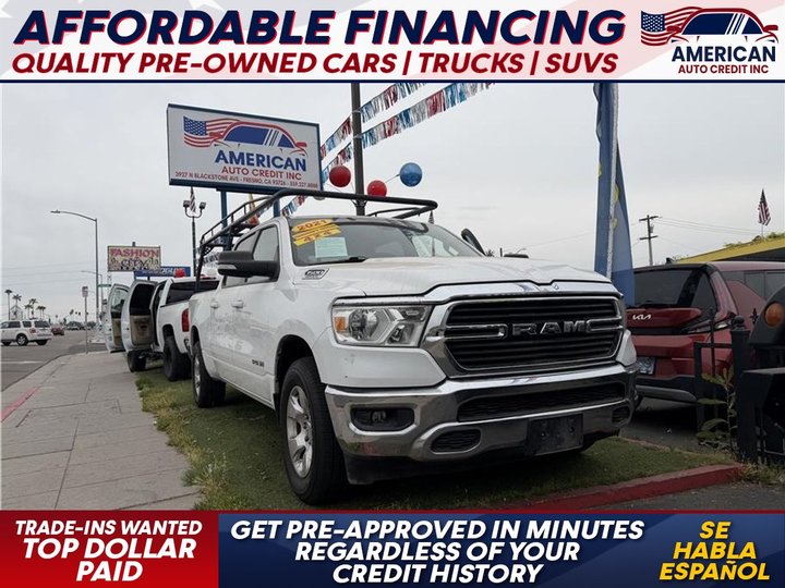 2021 RAM 1500 CREW CAB for sale in FRESNO