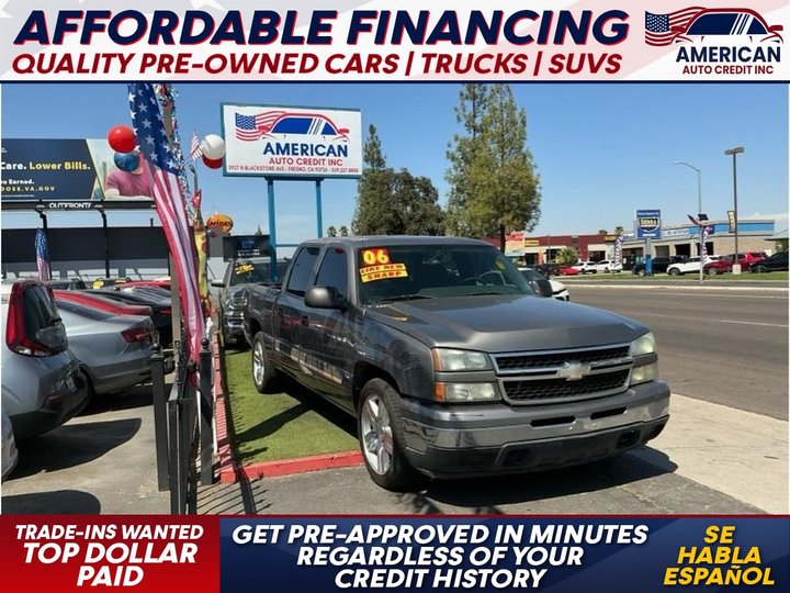 2006 CHEVROLET SILVERADO 1500 CREW CAB for sale in FRESNO