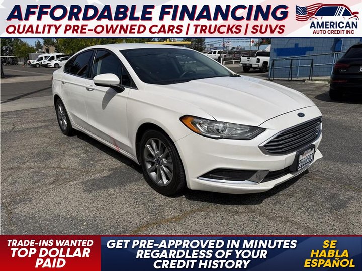 2017 FORD FUSION for sale in FRESNO