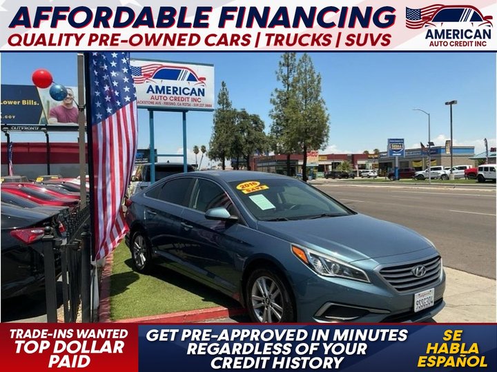 2016 HYUNDAI SONATA for sale in FRESNO