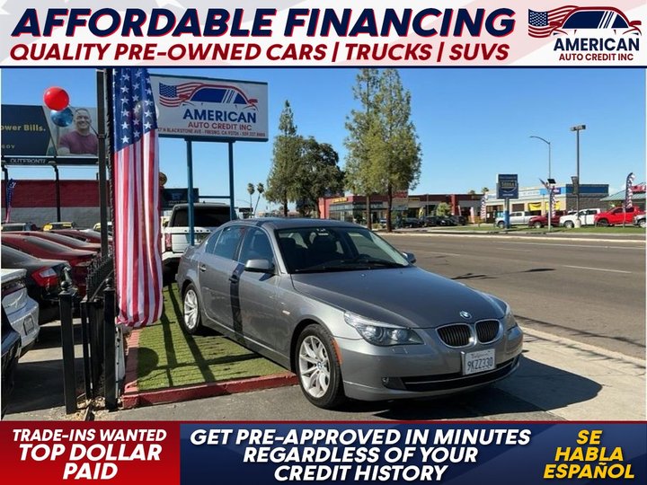 2010 BMW 5 SERIES for sale in FRESNO