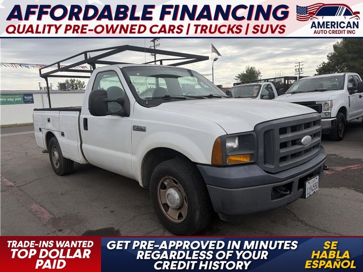 2005 FORD F250 SUPER DUTY REGULAR CAB for sale in FRESNO