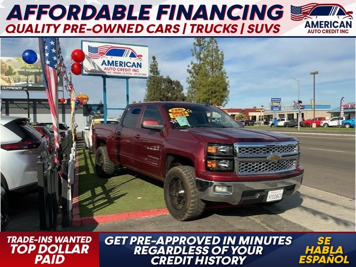 2015 CHEVROLET SILVERADO 1500 CREW CAB for sale in FRESNO