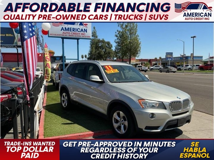 2011 BMW X3 for sale in FRESNO