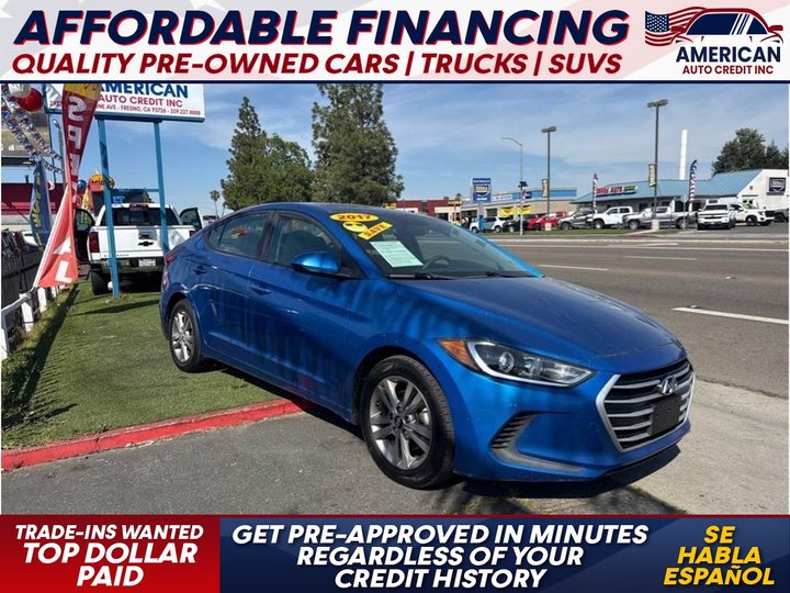 2017 HYUNDAI ELANTRA for sale in FRESNO