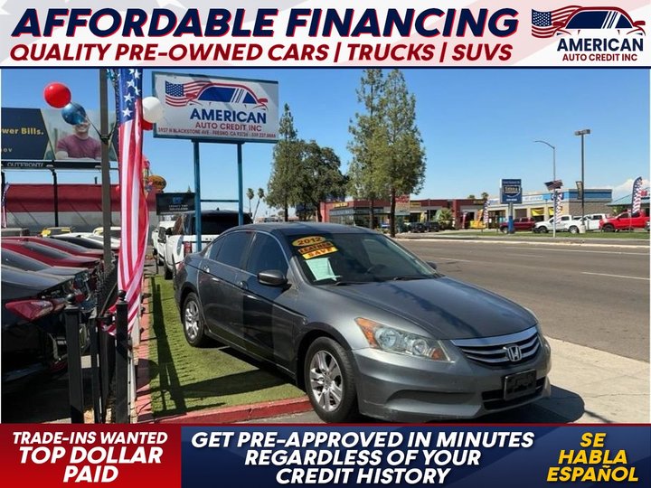 2012 HONDA ACCORD for sale in FRESNO