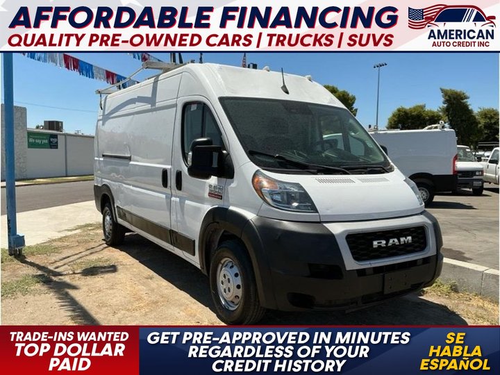 2022 RAM PROMASTER CARGO VAN for sale in FRESNO