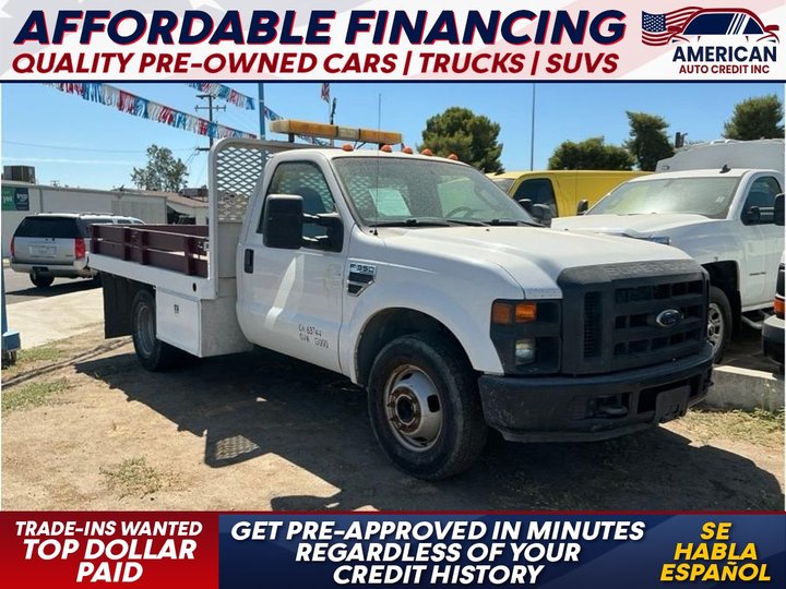 2008 FORD F350 SUPER DUTY REGULAR CAB & CHASSIS for sale in FRESNO