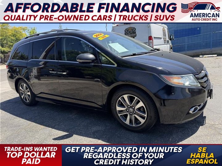 2014 HONDA ODYSSEY for sale in FRESNO