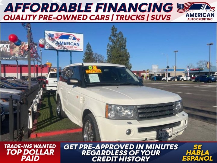 2008 LAND ROVER RANGE ROVER SPORT for sale in FRESNO
