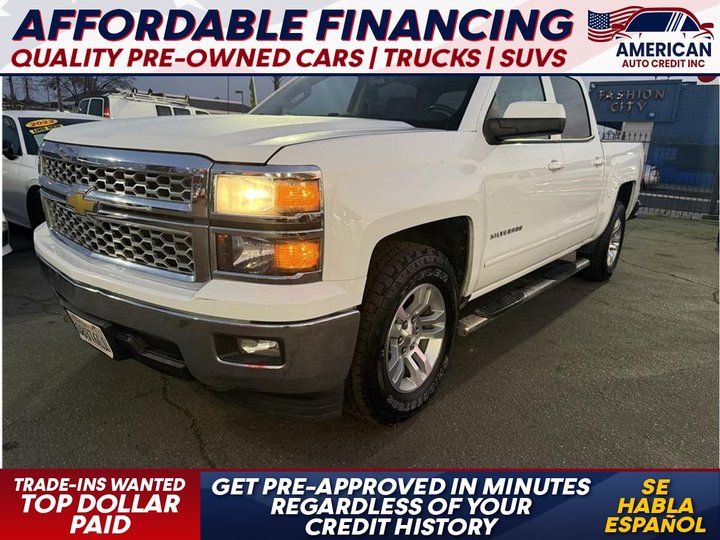 2015 CHEVROLET SILVERADO 1500 CREW CAB for sale in FRESNO
