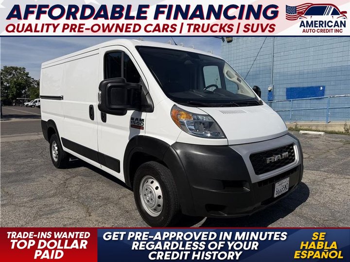 2019 RAM PROMASTER CARGO VAN for sale in FRESNO