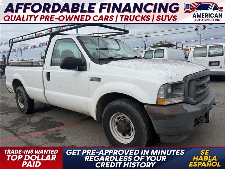 2003 FORD F250 SUPER DUTY REGULAR CAB for sale in FRESNO