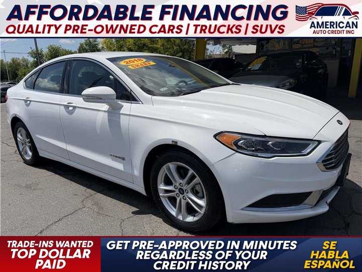 2018 FORD FUSION for sale in FRESNO
