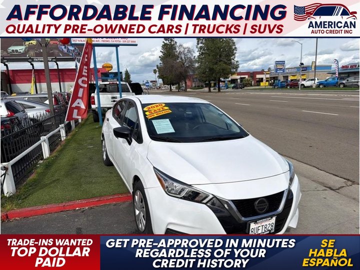 2020 NISSAN VERSA for sale in FRESNO