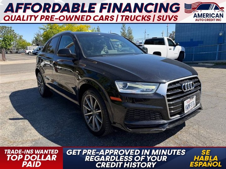 2018 AUDI Q3 for sale in FRESNO
