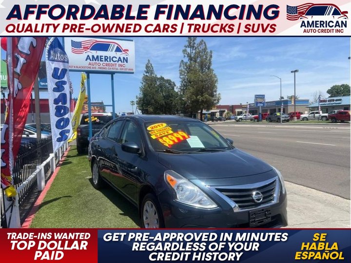 2017 NISSAN VERSA for sale in FRESNO